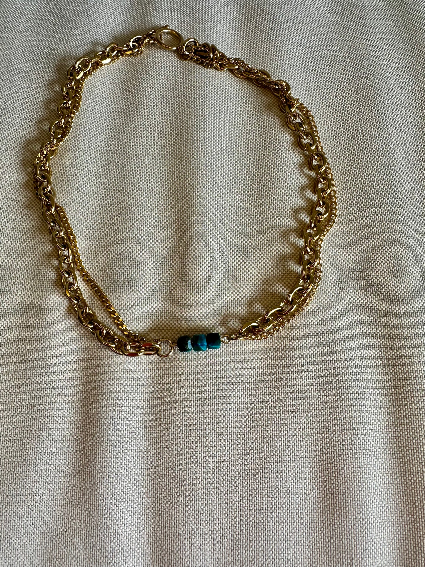 CHAÎNE LUNAIRE- Collier