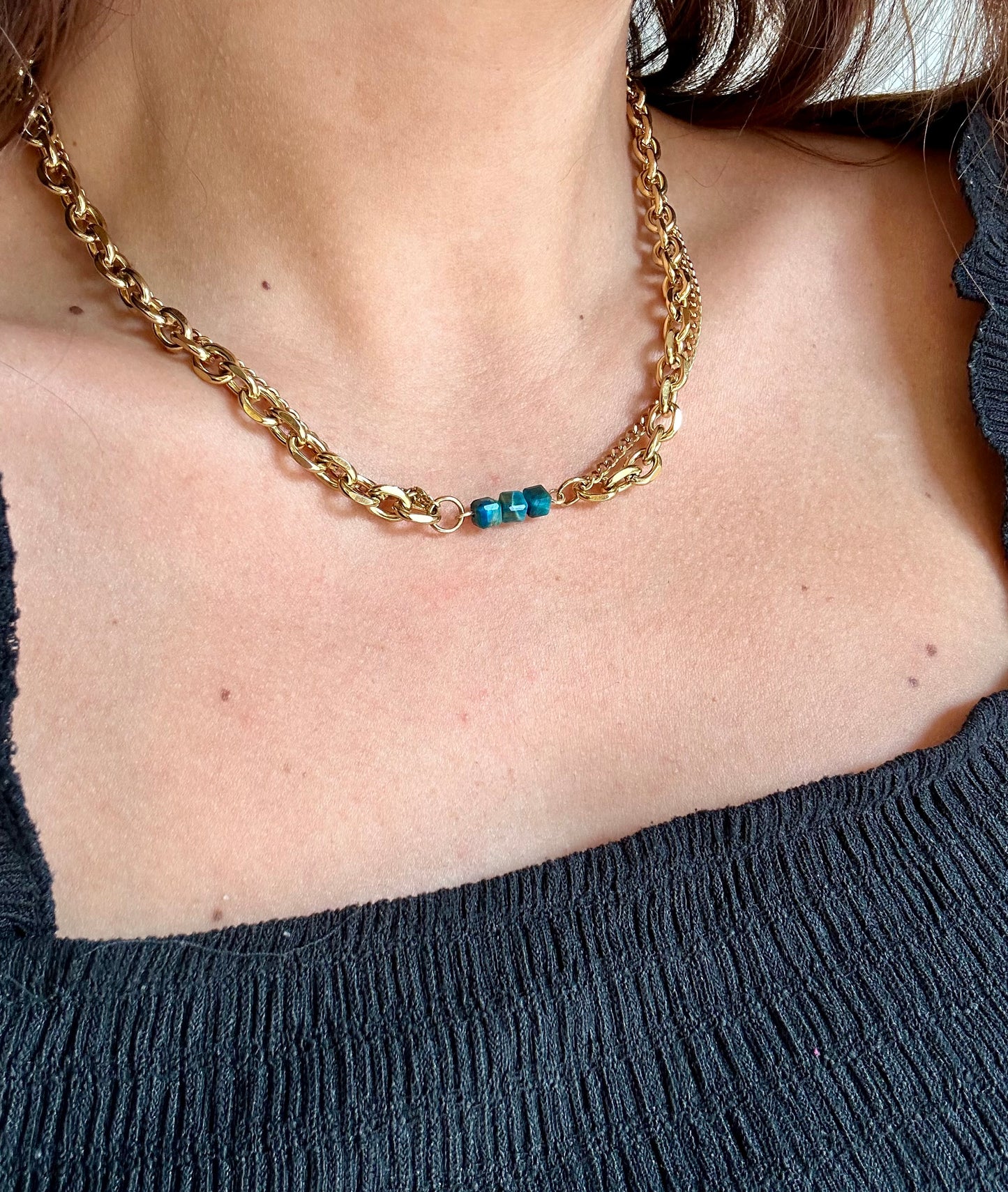CHAÎNE LUNAIRE- Collier