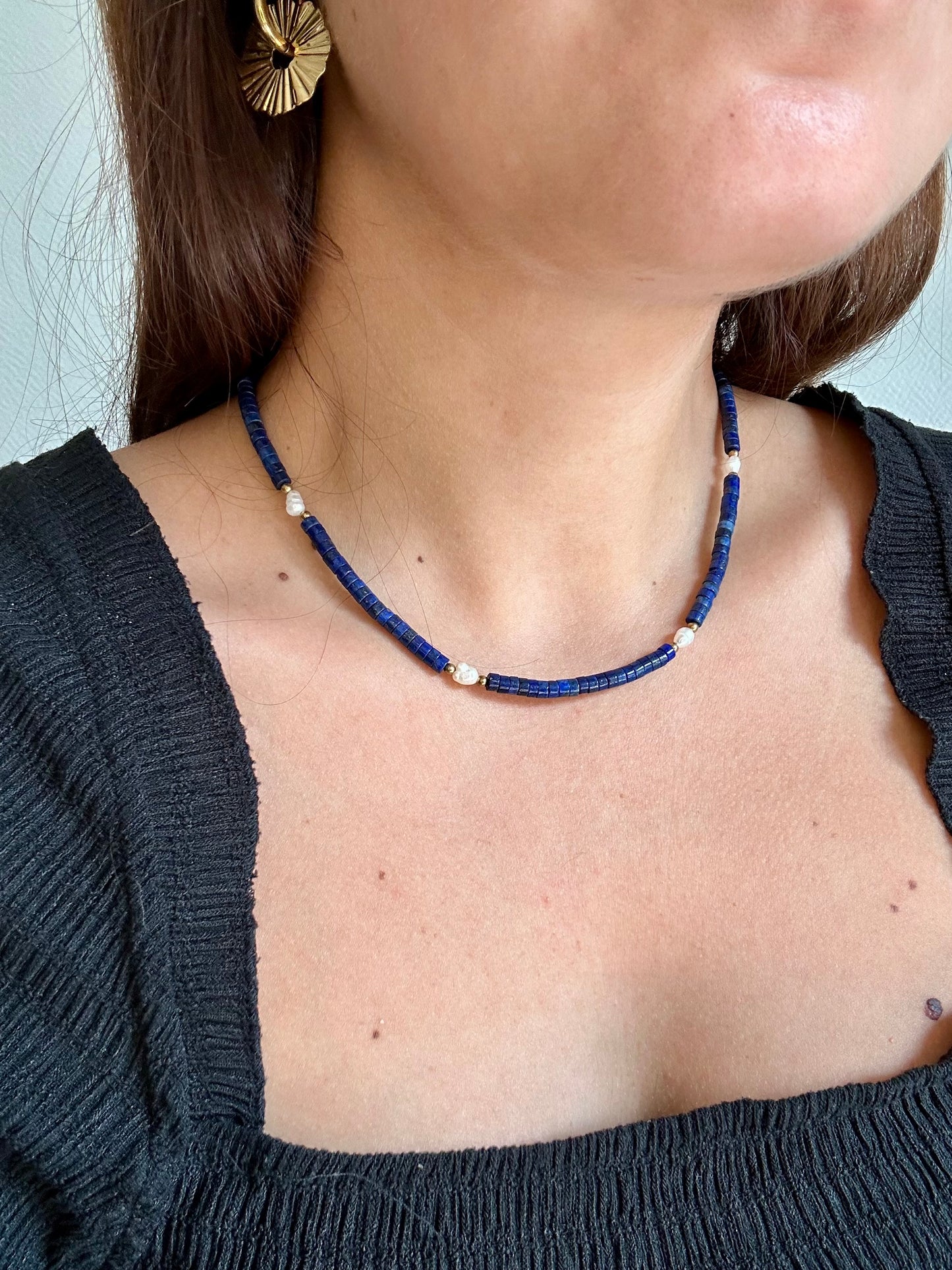 ÉCLAT D’AZUR- Collier