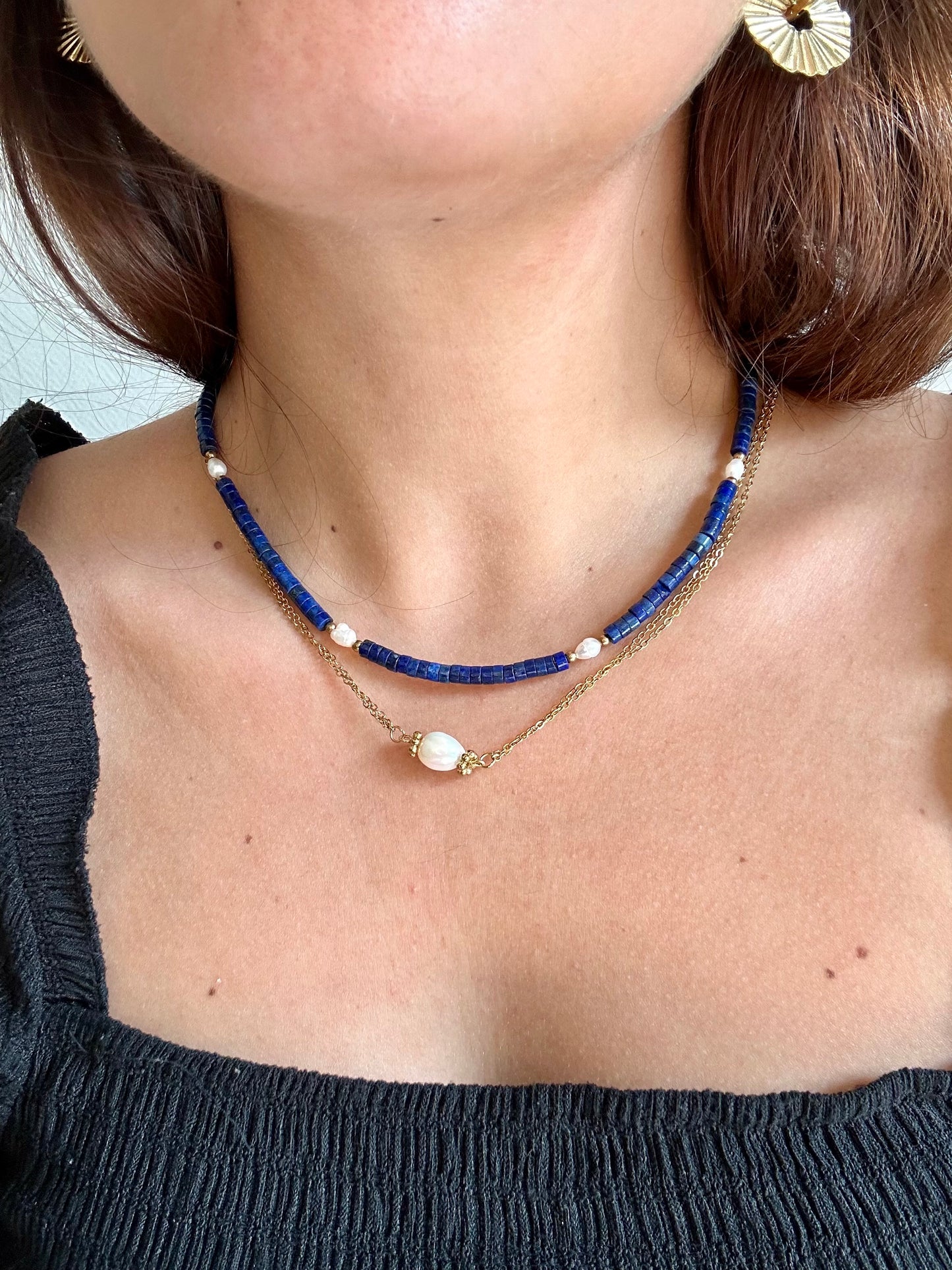 ÉCLAT D’AZUR- Collier
