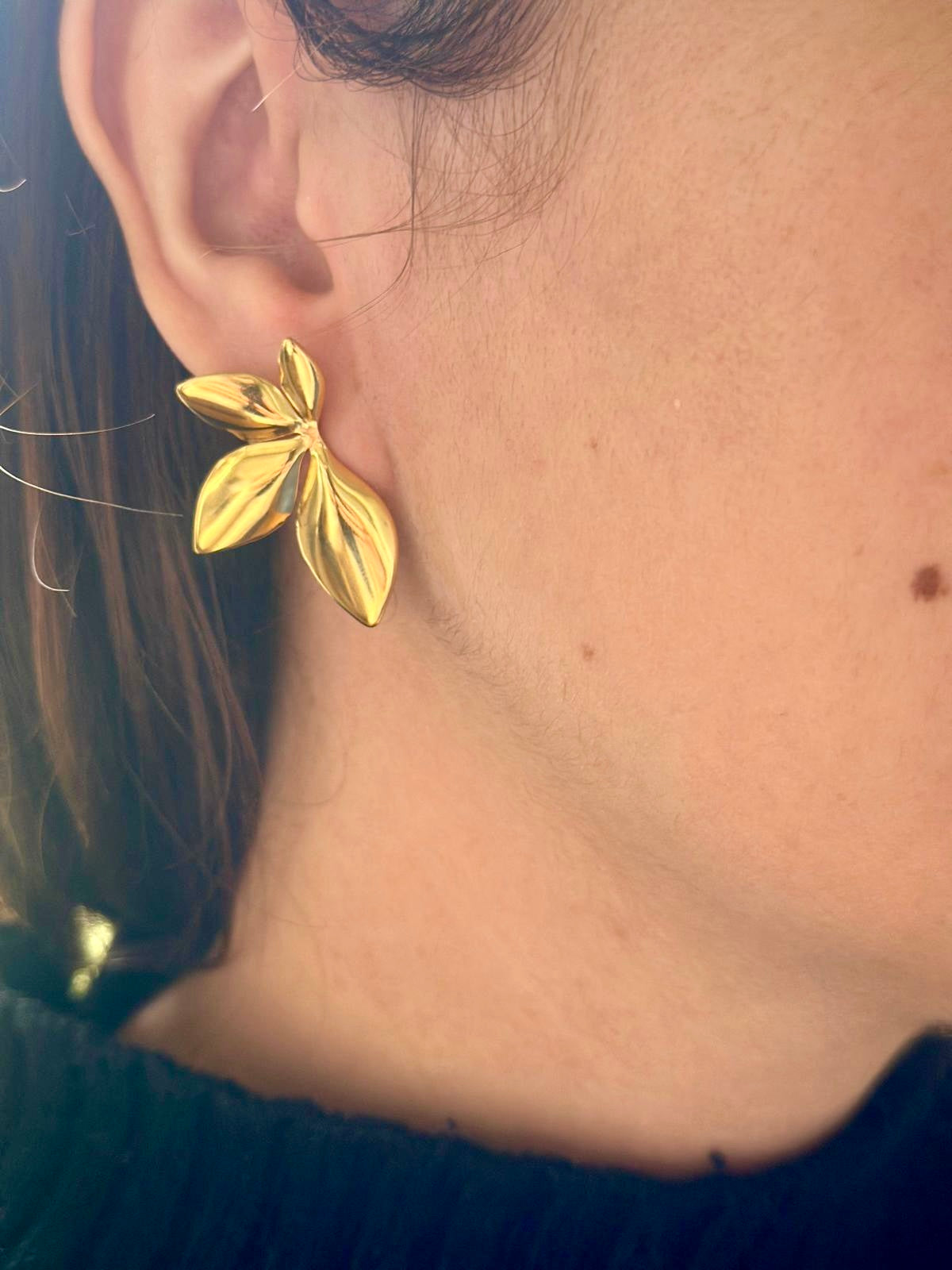 BRILLA - Boucles d'oreilles dorées
