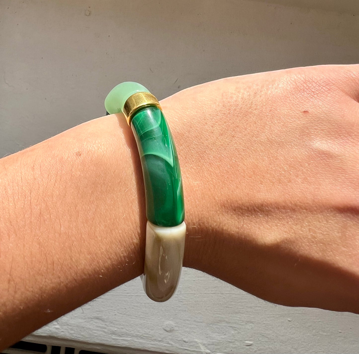 MIMI - Bracelet vert