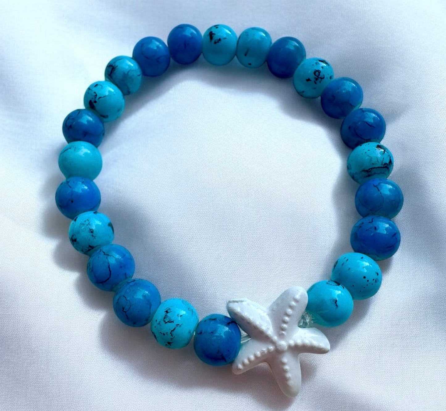 AZUL- Bracelet perles & étoile