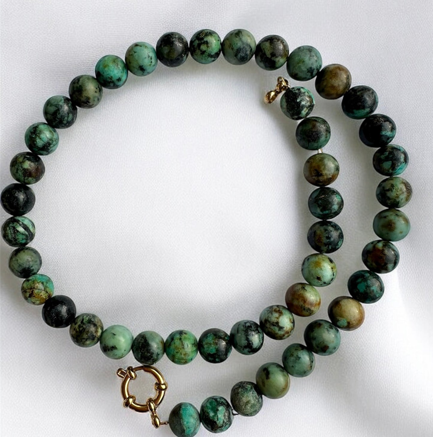 GREEN- Collier