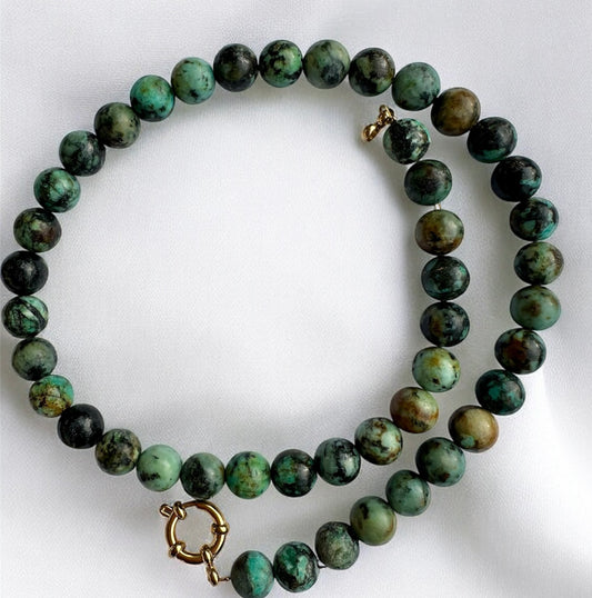 GREEN- Collier