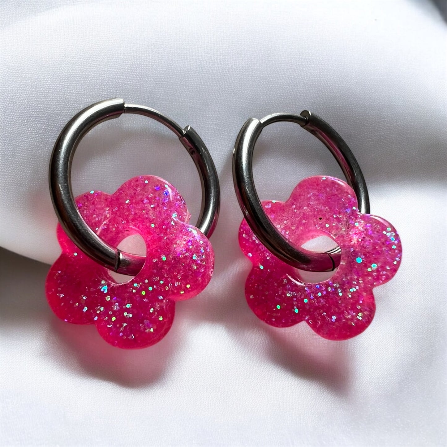 Flores Petite - Paillettes rose clair