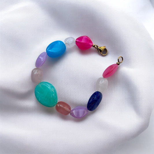 MAREA- Bracelet perles acryliques