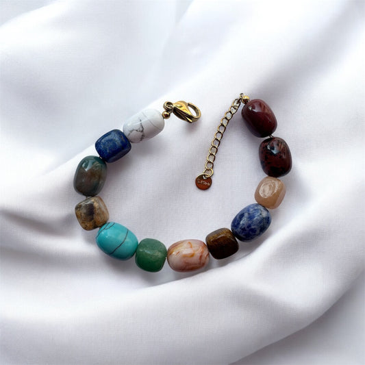 PIEDRA - Bracelet pierres naturelles