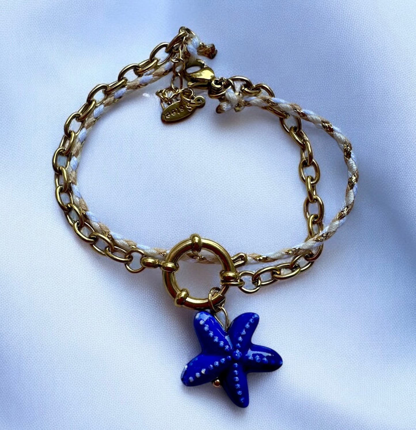 ESTI- Bracelet doré & étoile