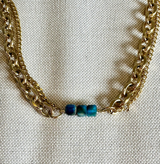 CHAÎNE LUNAIRE- Collier