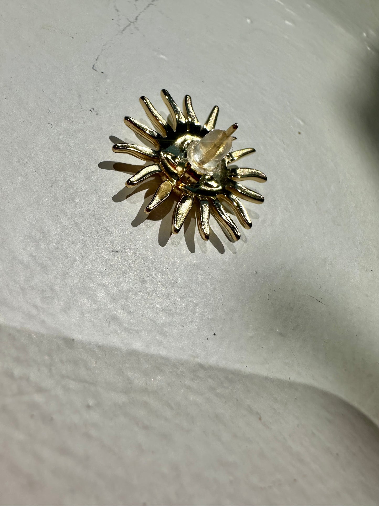 SOL - Boucles d’oreilles dorées