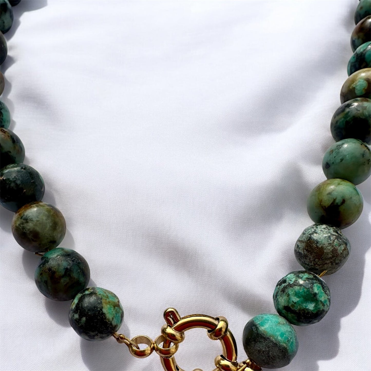 GREEN- Collier