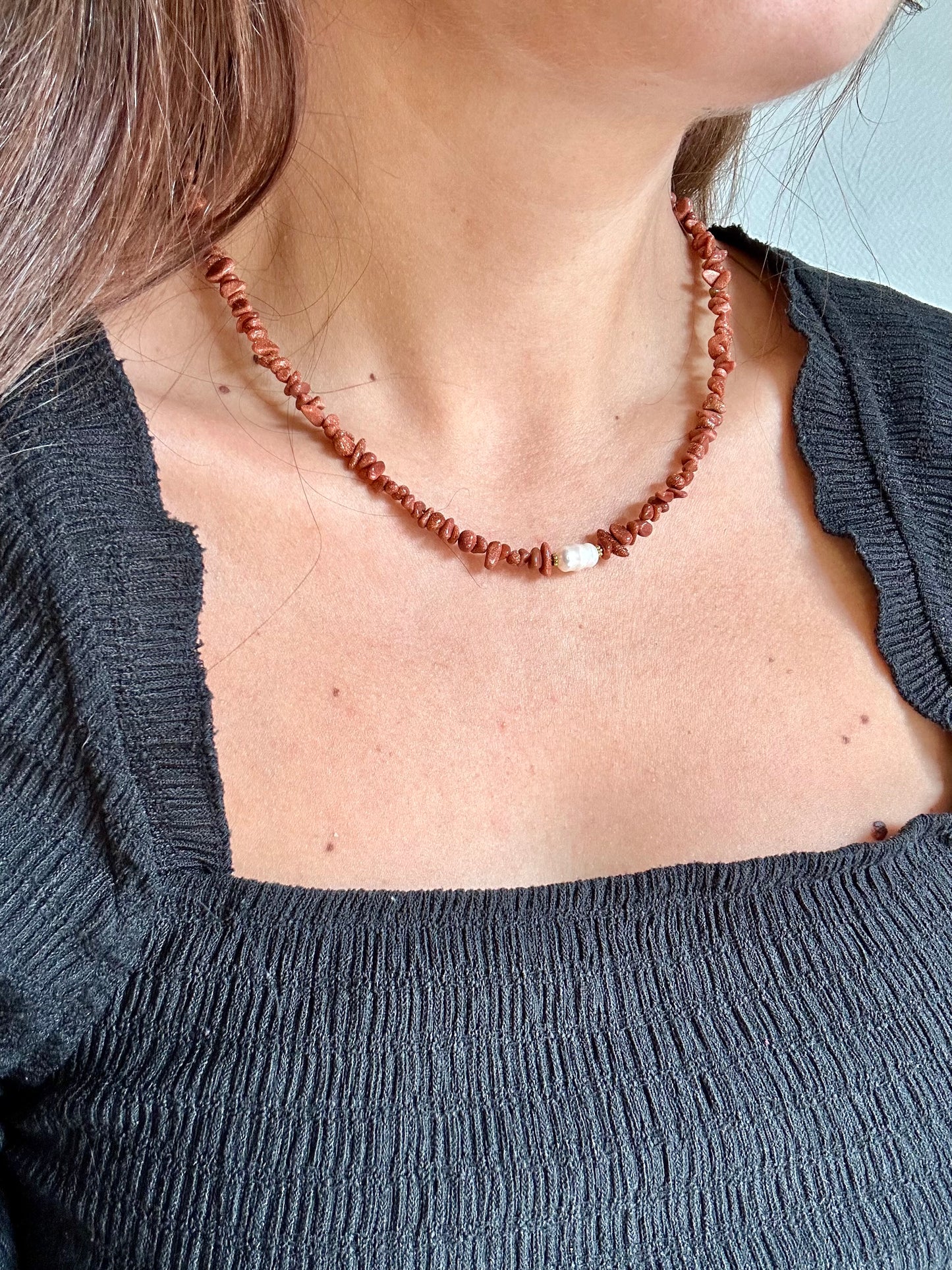 ÉCLAT D’AMBRE  - Collier