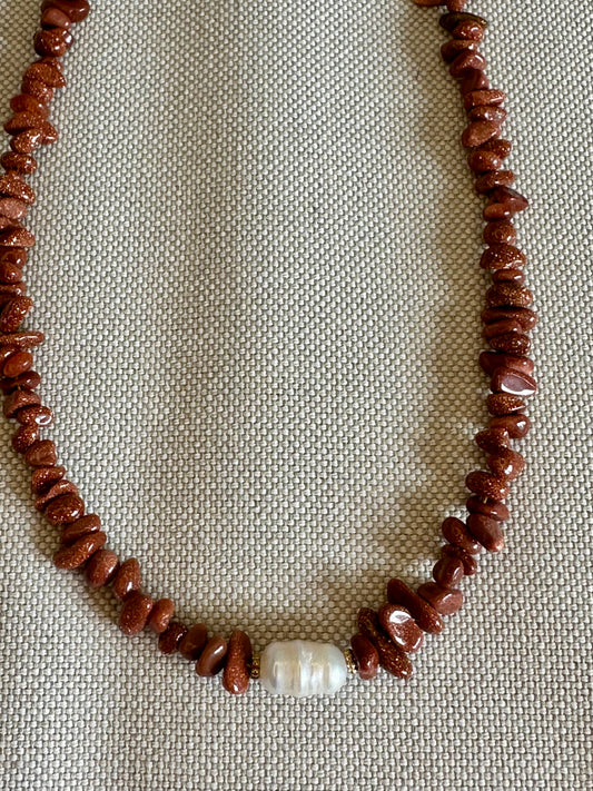 ÉCLAT D’AMBRE  - Collier