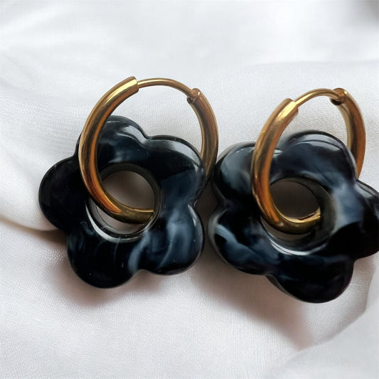 FLORES M - Noir marbré